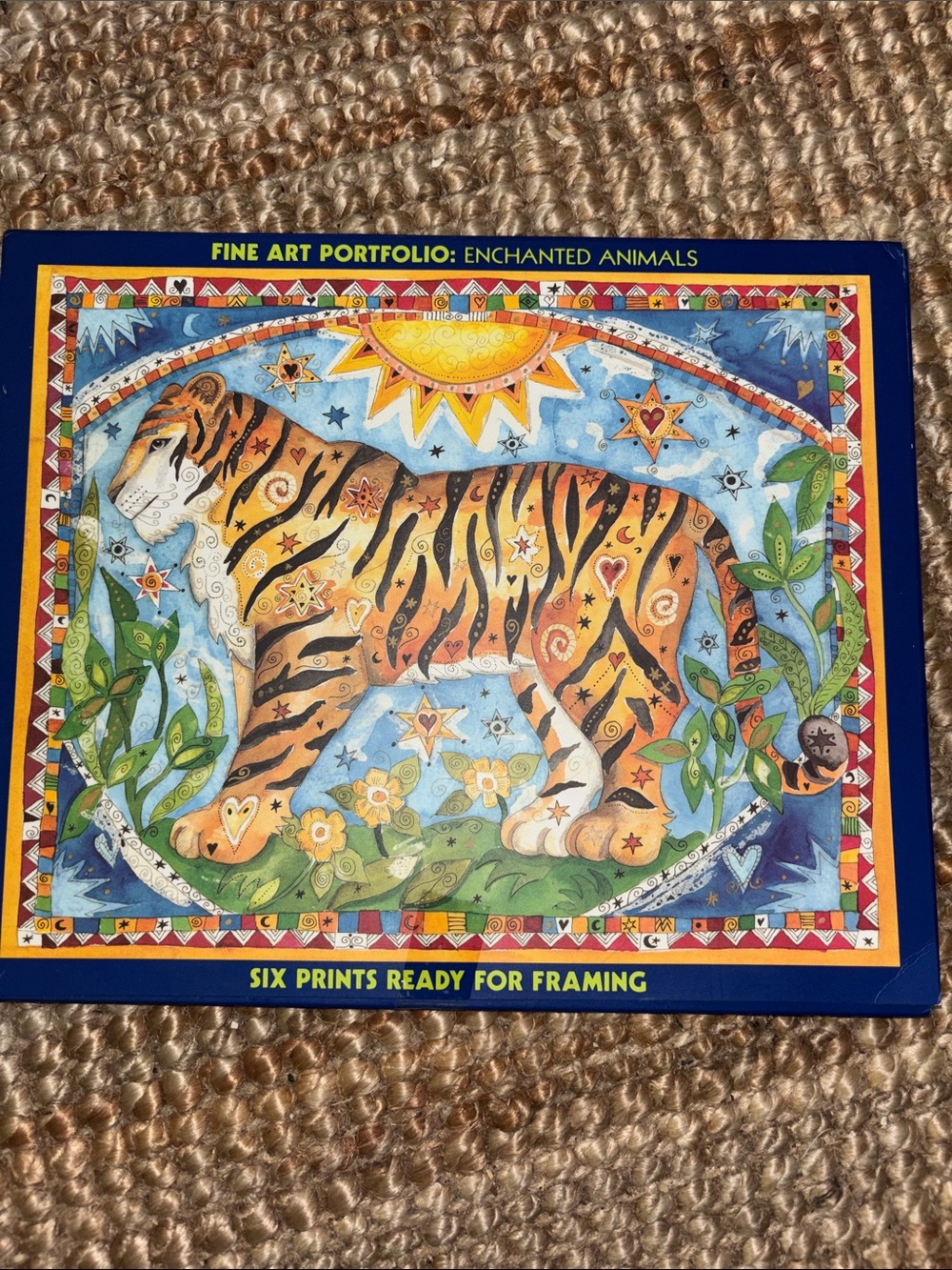 Pier 1 Enchanted Animals Fine Art Portfolio - Colorful Wild Animal Print